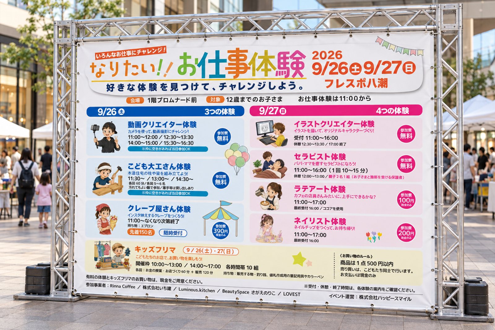 なりたい！お仕事体験 2026