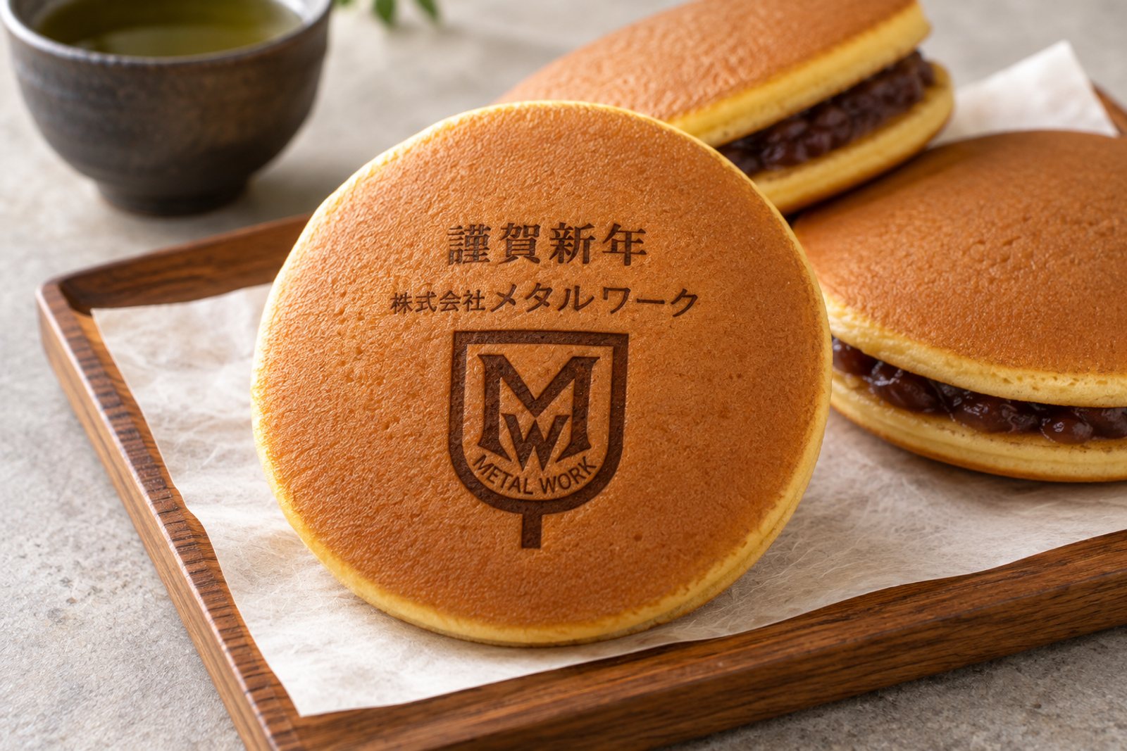 メタルワーク どら焼きの焼印