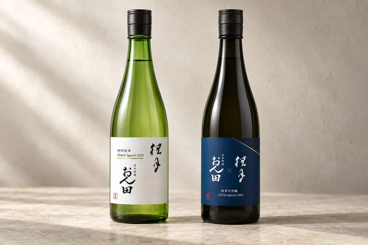 日本料理おん田 特別純米「桂月 × おん田」